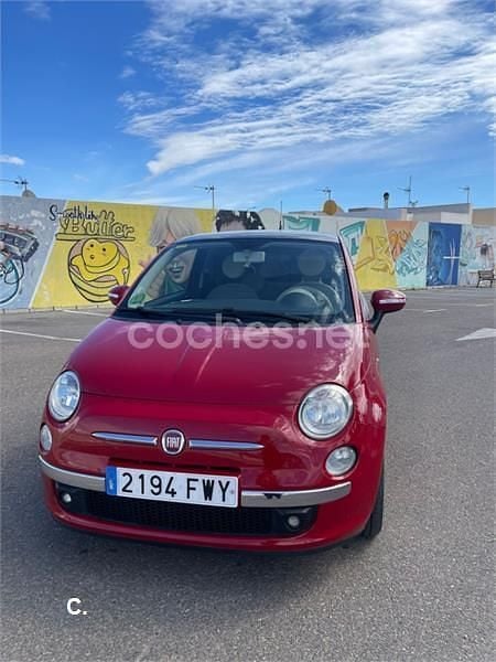 Usado Fiat 500 Sport 100 CV (73 kW) 2007 Rojo Berlina