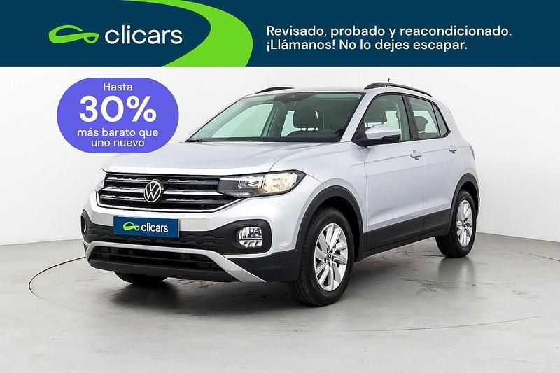Usado VW T-Cross Advance 110 CV (80 kW) 2021 Gris SUV