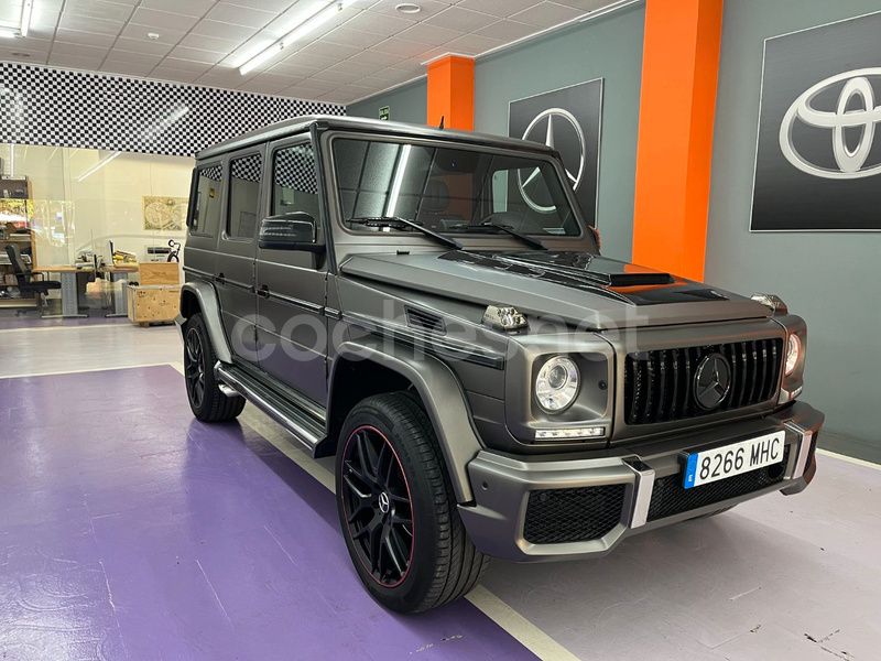 Usado Mercedes G350 211 CV (155 kW) 2015 Gris / plata SUV