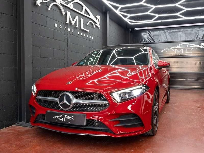 Usado Mercedes A220 190 CV (139 kW) 2019 Rojo Berlina
