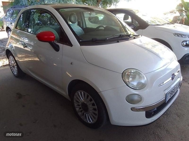 Usado Fiat 500 69 CV (50 kW) 2012 Blanco Coupe