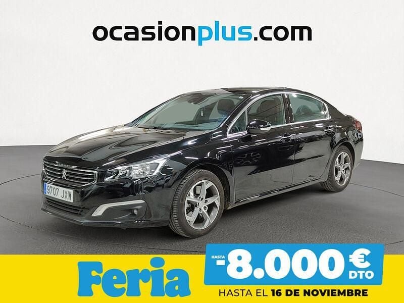 Negro Usado 2017 Peugeot 508 Allure Berlina | 14.200 € (Buen precio) - Imagen 1/4