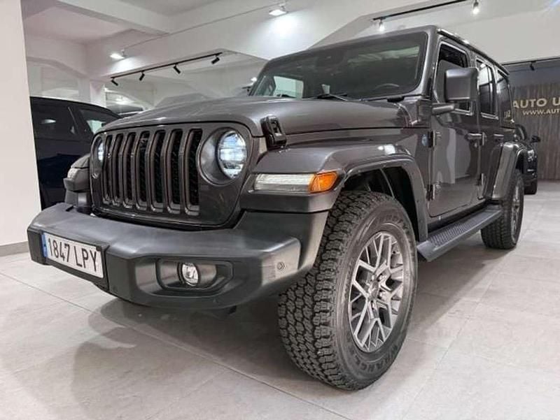 Usado Jeep Wrangler Unlimited 381 CV (280 kW) 2021 Gris SUV