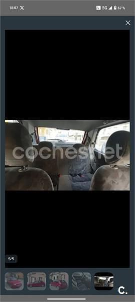 Usado Citroën Saxo 90 CV (66 kW) 1998 Rojo Utilitario