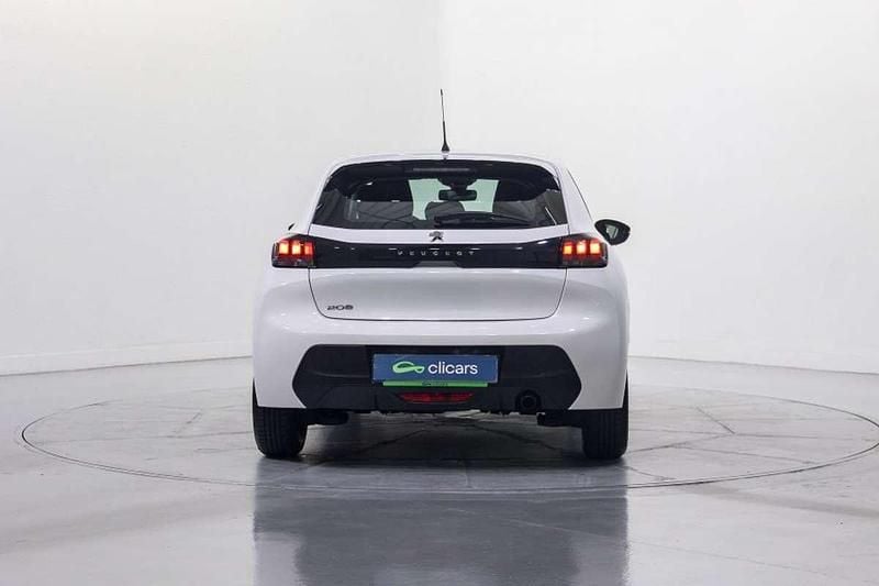Usado Peugeot 208 Active 102 CV (75 kW) 2021 Blanco Utilitario