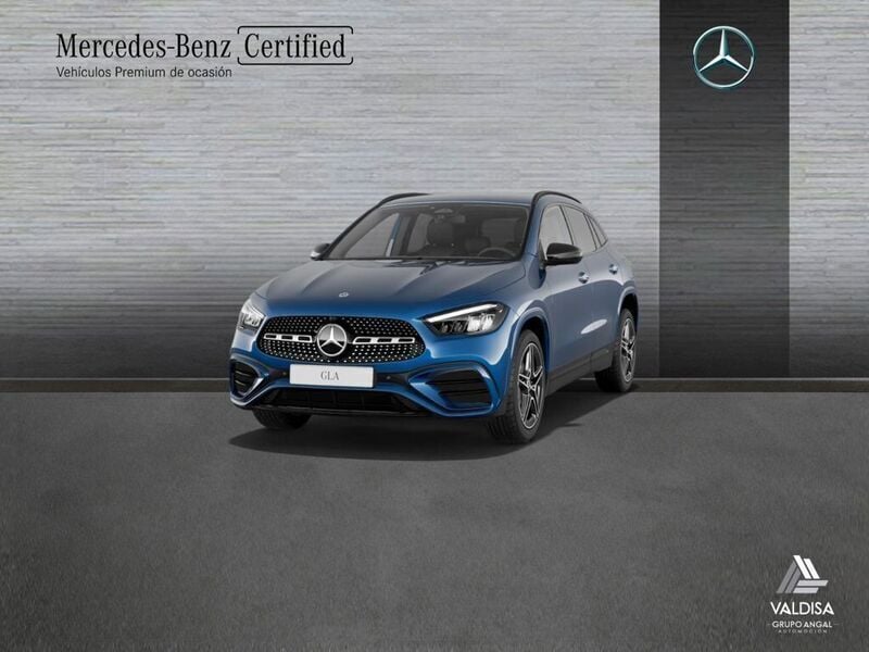 Azul espectra Usado 2025 Mercedes GLA200 AMG line SUV | 46.500 € (Precio justo) - Imagen 1/4
