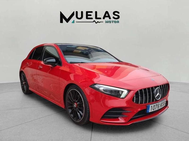 Rojo Usado 2018 Mercedes A220 Berlina | 32.990 € - Imagen 1/4