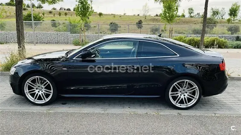 Usado Audi A5 S-Line 177 CV (130 kW) 2014 Negro Coupe
