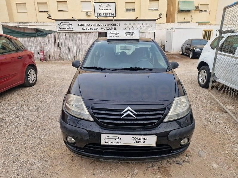 Usado Citroën C3 75 CV (55 kW) 2003 Negro Berlina