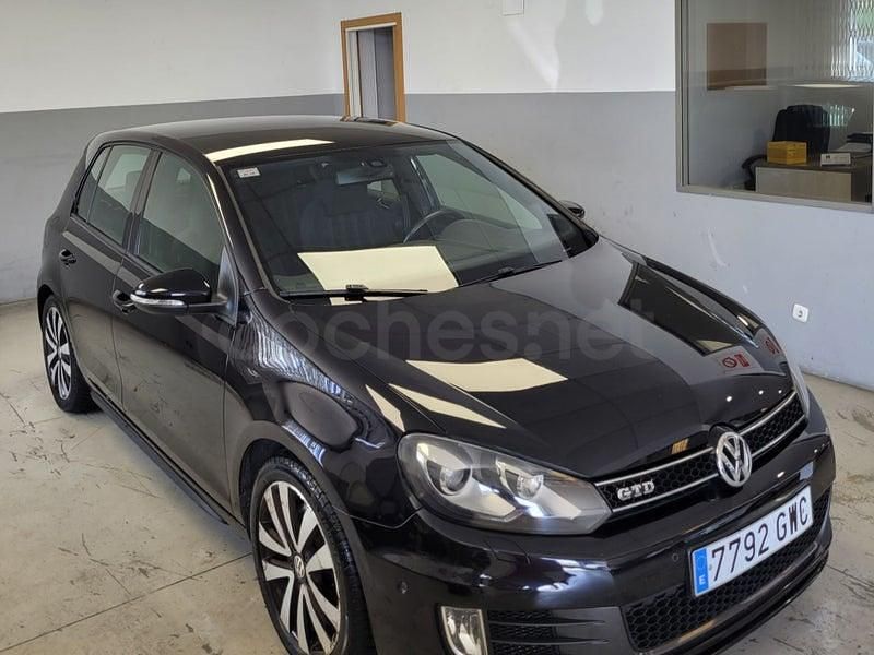Usado VW Golf VI GTD 170 CV (125 kW) 2010 Negro Utilitario