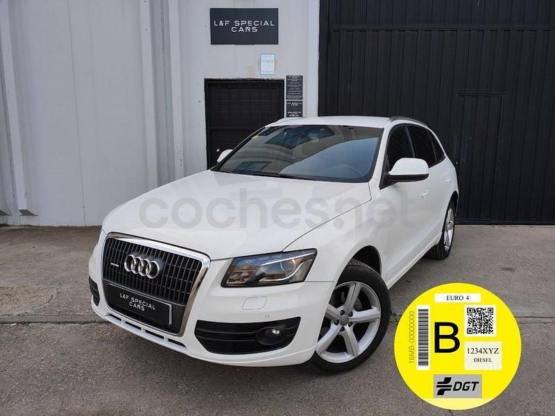 Usado Audi Q5 S-Line 170 CV (125 kW) 2009 Blanco SUV