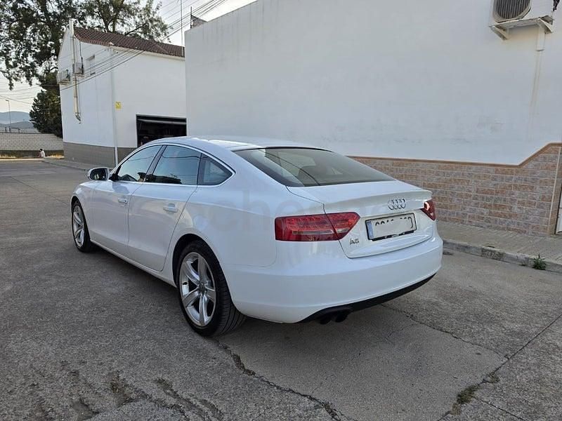 Usado Audi A5 Sportback 170 CV (125 kW) 2010 Blanco Utilitario