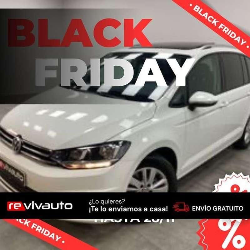 Blanco Usado 2020 VW Touran Advance Monovolumen | 22.490 € (Precio justo) - Imagen 1/4