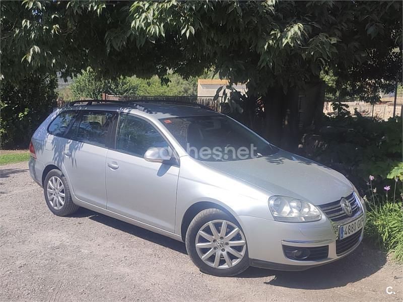 Gris / plata Usado 2009 VW Golf VI Edition Familiar | 4700 € (Precio justo) - Imagen 1/4