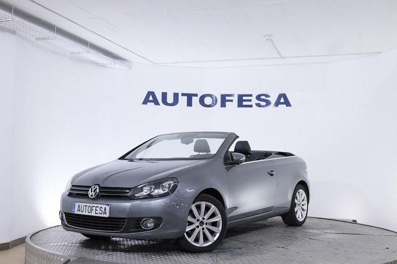 Plata Usado 2014 VW Golf VII Descapotable | 14.850 € (Super precio) - Imagen 1/4