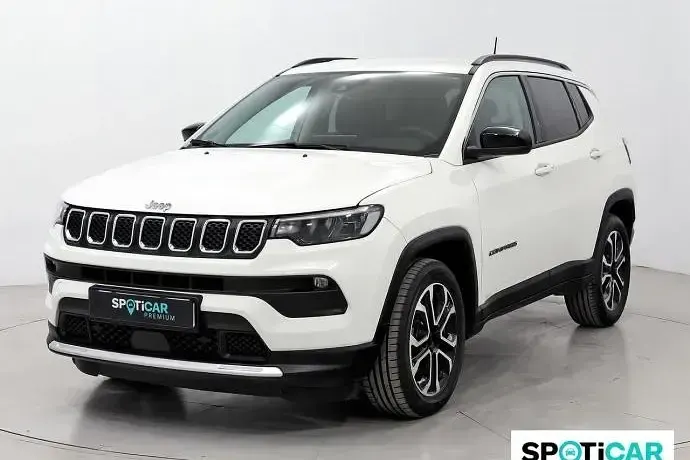 Usado Jeep Compass Limited 130 CV (95 kW) 2022 Blanco SUV