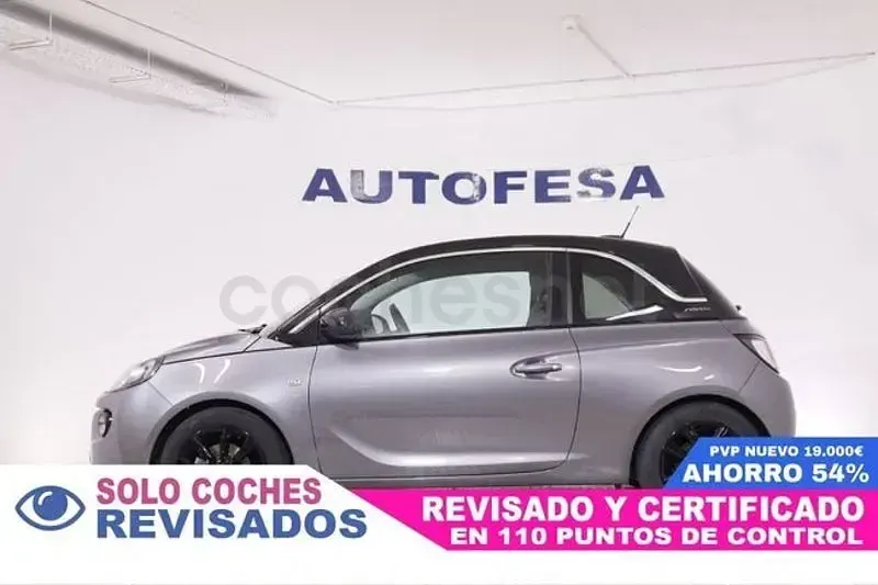 Usado Opel Adam Glam 87 CV (63 kW) 2018 Gris / plata Utilitario
