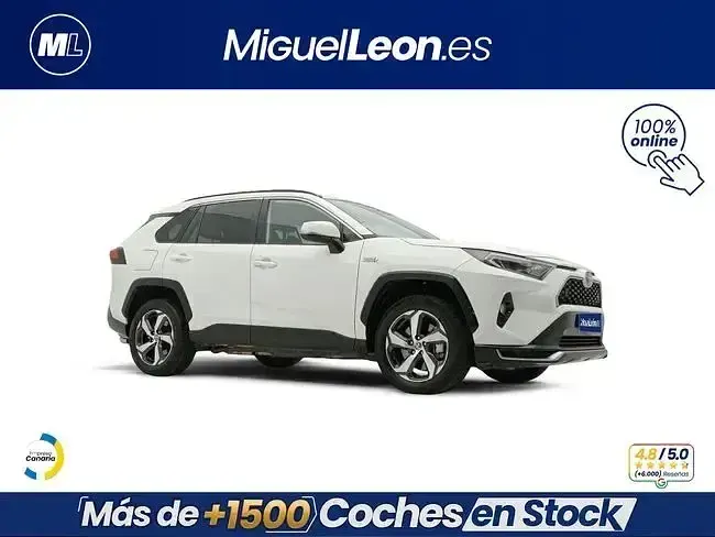 Usado Toyota RAV4 Hybrid Advance 306 CV (225 kW) 2022 Blanco SUV