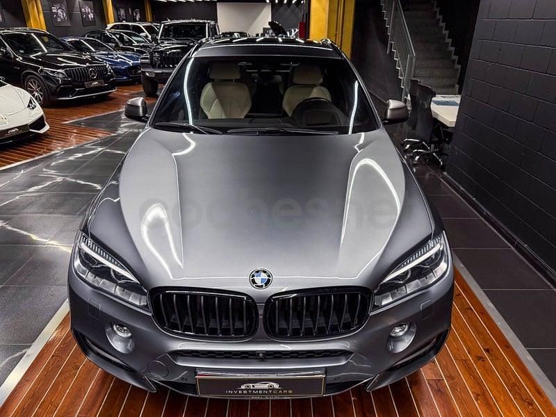 Usado BMW X6 M50 381 CV (280 kW) 2017 Gris / plata SUV