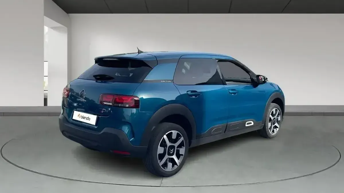 Usado Citroën C4 Cactus Live 99 CV (72 kW) 2019 Azul Utilitario