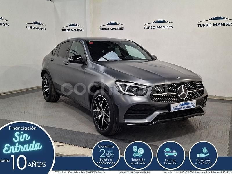 Gris / plata Usado 2021 Mercedes GLC300 Coupe | 49.990 € (Un poco caro) - Imagen 1/4