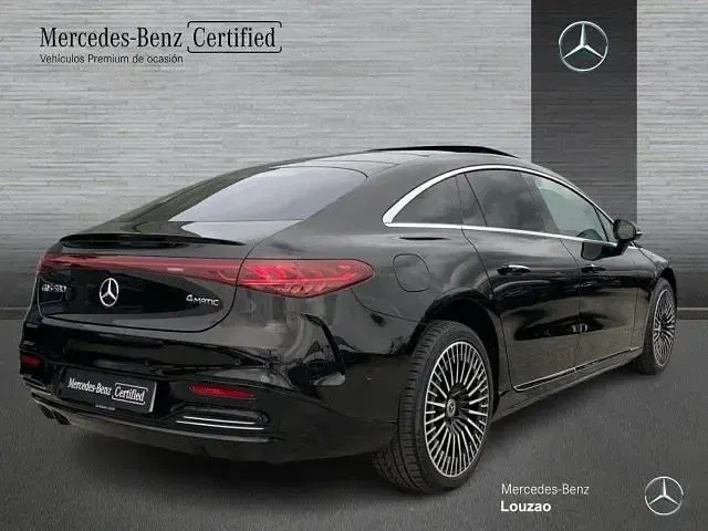 Usado Mercedes EQS580 Edition 384 kW (523 CV) 2022 Negro ónix Berlina