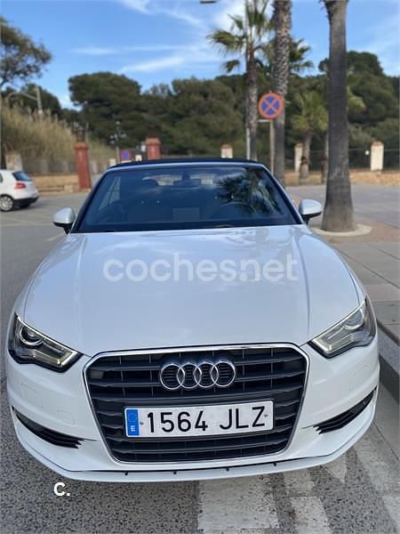 Usado Audi A3 Cabriolet Ambition 110 CV (80 kW) 2016 Blanco Descapotable