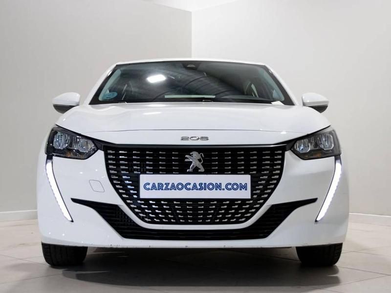 Usado Peugeot 208 Allure 100 CV (73 kW) 2021 Blanco Utilitario