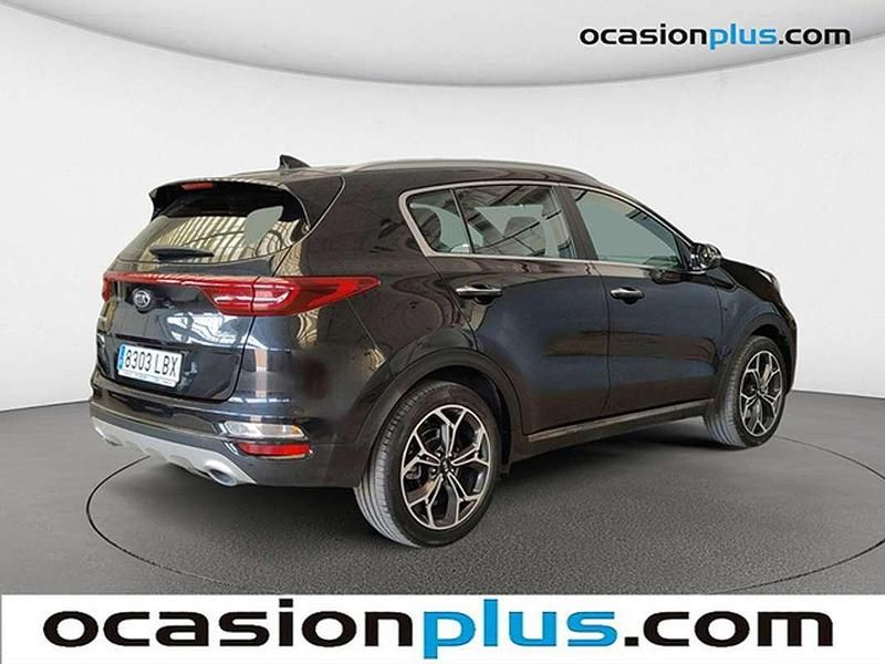 Usado Kia Sportage GT-Line 136 CV (100 kW) 2019 Negro SUV