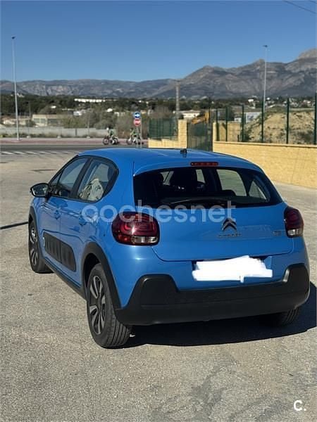 Usado Citroën C3 PureTech 110 CV (80 kW) 2019 Azul Utilitario