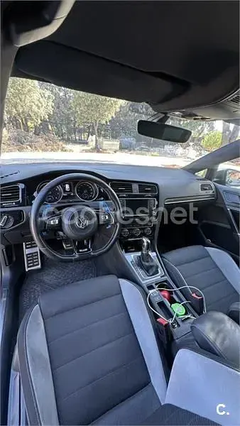 Usado VW Golf VII R 300 CV (220 kW) 2016 Negro Berlina