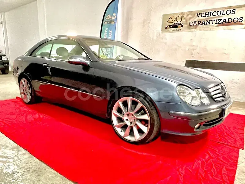 Usado Mercedes CLK320 Elegance 218 CV (160 kW) 2005 Gris / plata Coupe