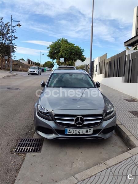 Gris / plata Usado 2015 Mercedes C300e Avantgarde Familiar | 20.500 € - Imagen 1/4