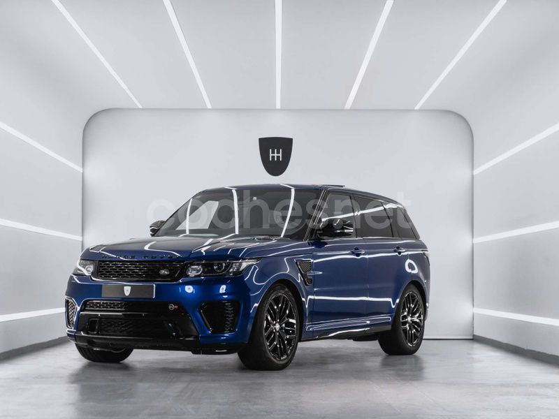 Azul Usado 2016 Land Rover Range Rover Sport SVR SUV | 52.999 € - Imagen 1/4