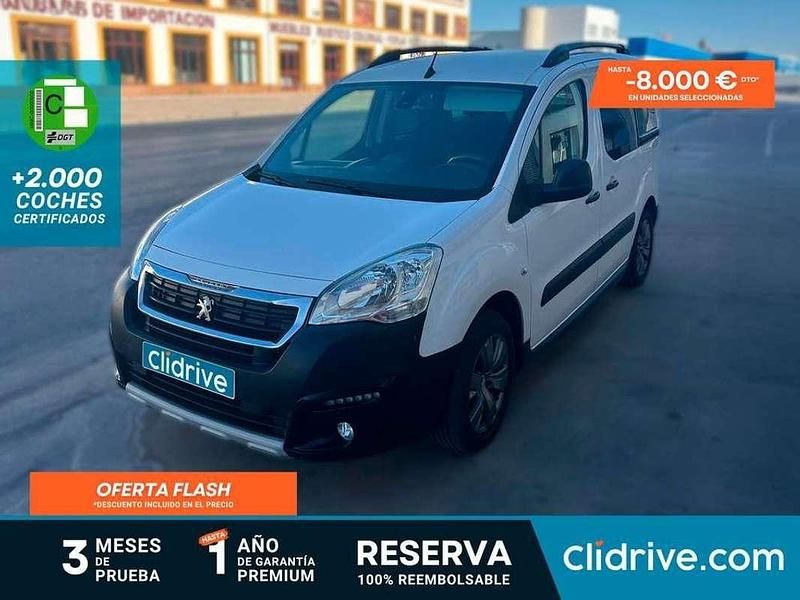 Blanco Usado 2017 Peugeot Partner Tepee Outdoor Monovolumen | 8690 € (Super precio) - Imagen 1/3
