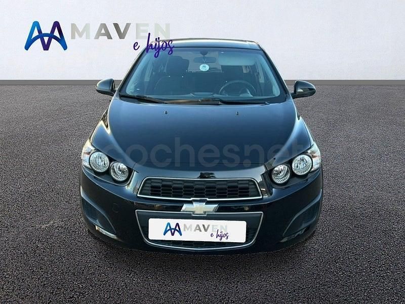 Usado Chevrolet Aveo LS 86 CV (63 kW) 2012 Negro Berlina
