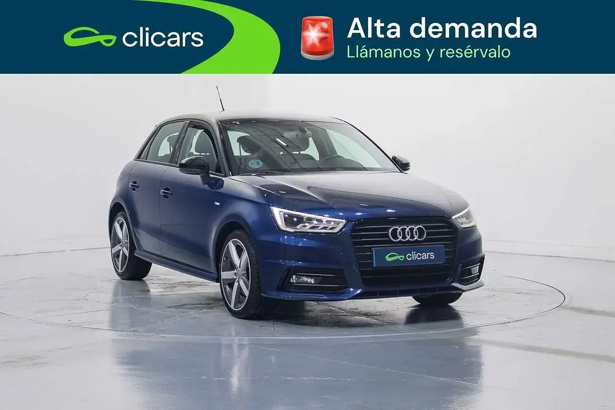 Usado Audi A1 Sportback 125 CV (91 kW) 2017 Azul Utilitario