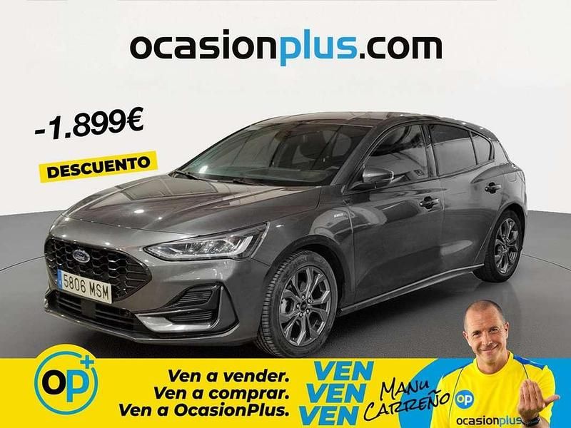 Brugt Ford Focus ST-Line 155 HK (114 kW) 2024 Blå Hatchback