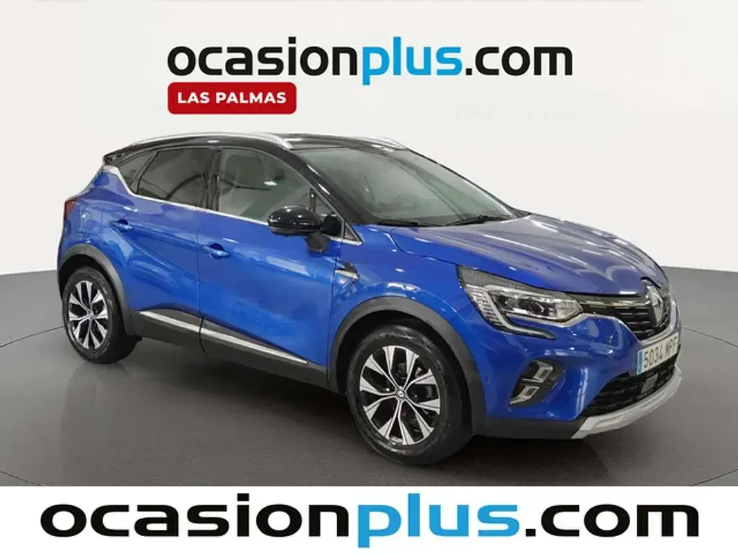 Usado Renault Captur Techno 91 CV (66 kW) 2024 Azul SUV