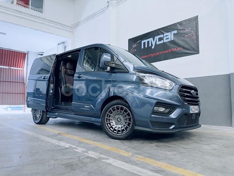 Azul Usado 2024 Ford Transit Custom Nugget Monovolumen | 49.990 € - Imagen 1/4