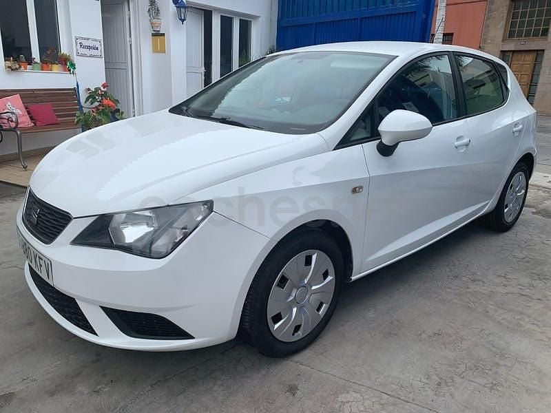 Usado Seat Ibiza Style 90 CV (66 kW) 2017 Blanco Berlina
