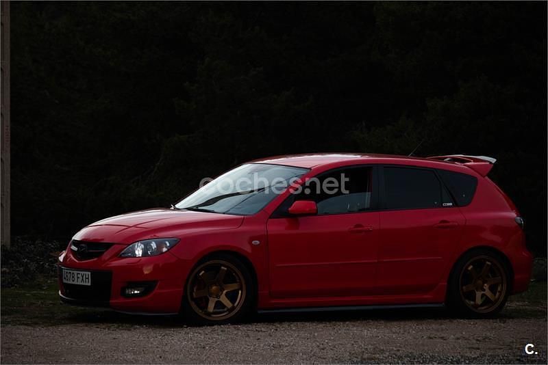 Usado Mazda 3 260 CV (191 kW) 2007 Rojo Berlina