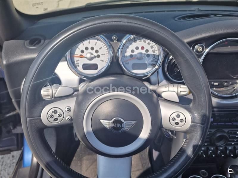 Usado Mini Cooper S Cabriolet 170 CV (125 kW) 2007 Azul Descapotable