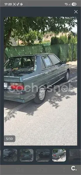Usado Renault R9 72 CV (52 kW) 1989 Verde Berlina