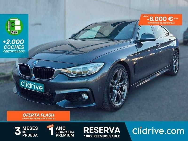Gris Usado 2015 BMW 420 Gran Coupé Coupe | 16.790 € (Precio justo) - Imagen 1/3