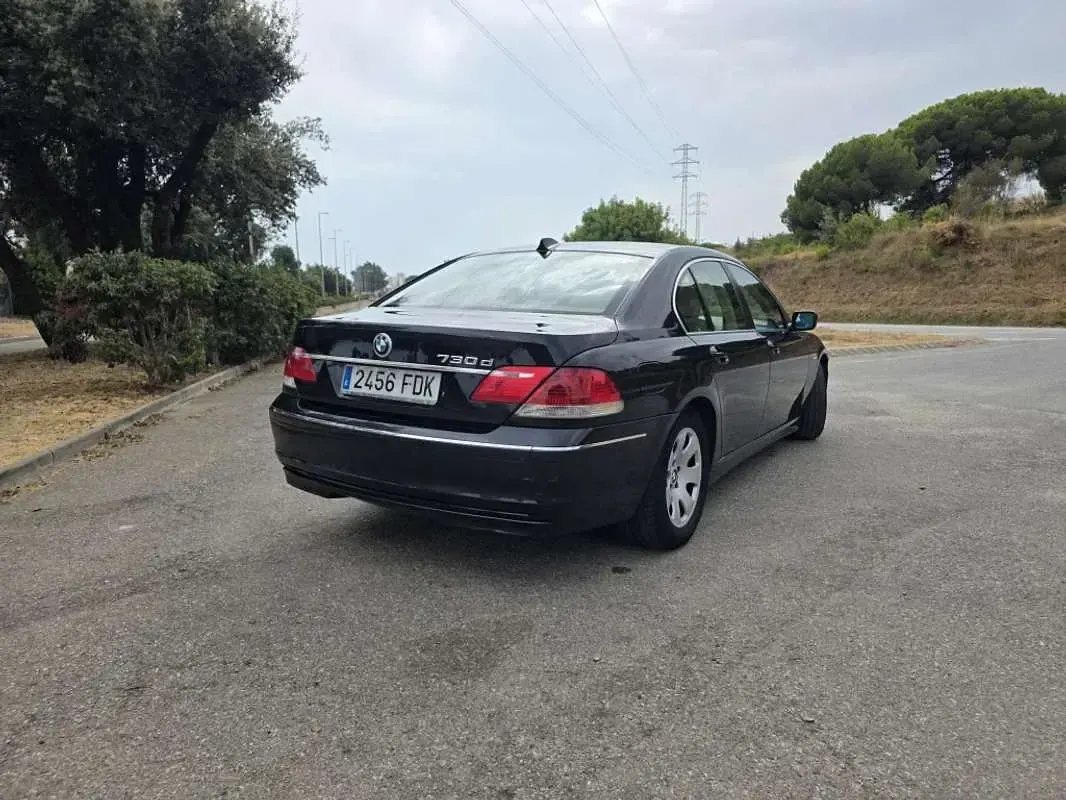 Usado BMW 730 231 CV (169 kW) 2006 Negro Berlina