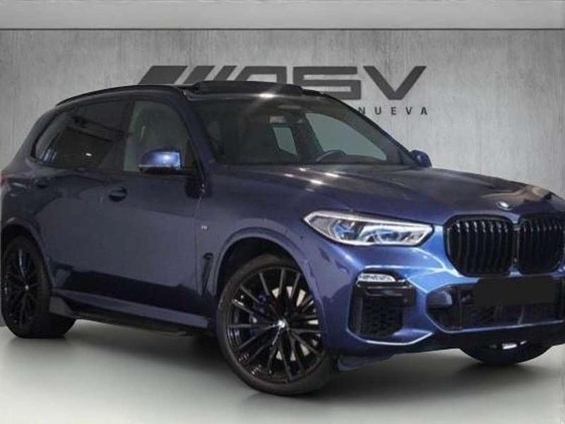 Azul Usado 2020 BMW X5 M Comfort Edition SUV | 58.900 € - Imagen 1/4