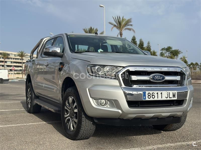 Gris / plata Usado 2016 Ford Ranger XLT Recogida | 22.000 € (Un poco caro) - Imagen 1/4