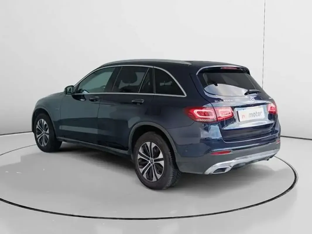 Usado Mercedes GLC300 321 CV (236 kW) 2020 Azul SUV