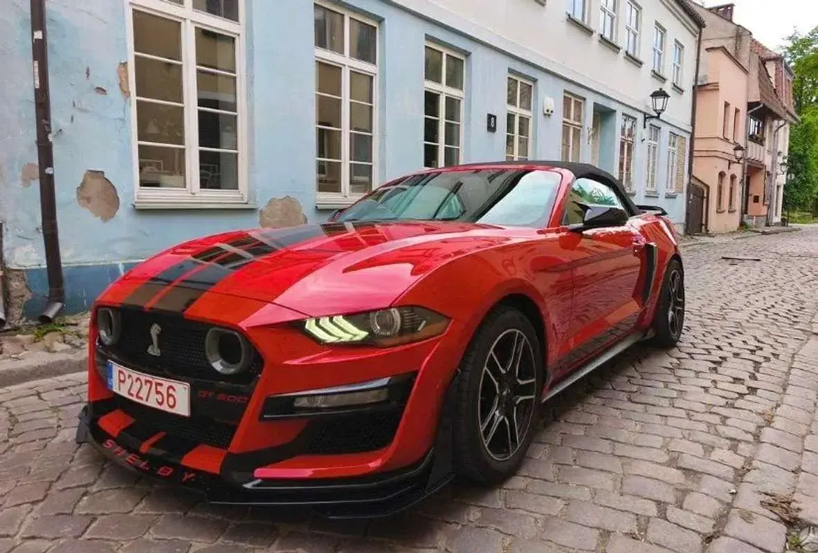 Usado Ford Mustang Convertible 290 CV (213 kW) 2020 Rojo Descapotable